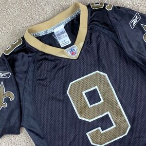 Drew Brees #9 New Orleans Saints Reebok NFL Football Jersey - Youth Medium